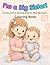 Big Sister : A Cozy Coloring Book for Proud Big Sisters: 50 Sweet & Cozy Moments of Love, Family, and Growing Up – A Gentle Coloring Book to Help Girls Embrace Their New Role with Joy