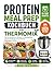 protein meal prep kochbuch für thermomix : Über 80 eiweißreiche Rezepte für Muskelaufbau, gesunde Ernährung und stressfreies Vorkochen im Alltag (German Edition)