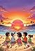 Livro para colorir : Praia animada (Portuguese Edition)