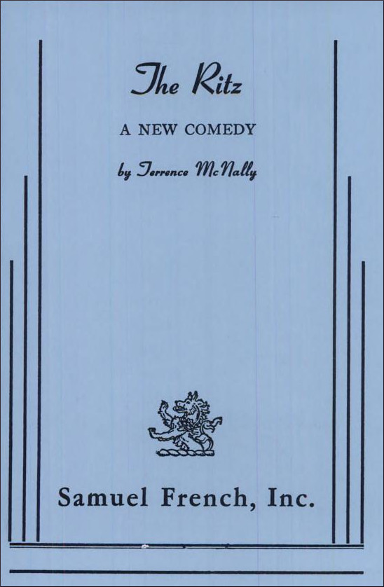 The Ritz: A New Comedy (Paperback)