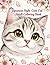 Japanese Style Cute Cat Adult Coloring Book