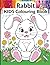 Tara the Rabbit Coloring Book for Kids Ages 3–8: Cute Bunny Adventures with Fun Scenes, Easy Bold Coloring Pages, Simple Words for Learning, and Creative Activities for Boys and Girls