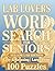 Large Print Word Search For Seniors | Labs Lovers | Yellow Lab Edition | 100 Easy & Relaxing Puzzles: Over 2,000 Simple Words with Playful Labs, Water Adventures, and Heartwarming Everyday Moments