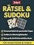 Rätselverlag24 - Sudoku & Kreuzworträtsel für Erwachsene: 2-in-1 XXL Rätselbuch mit Lösungen - 120 Sudokus in 4 Schwierigkeitsstufen und 120 ... Fragen im Großdruck (German Edition)