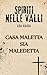 Spiriti nelle Valli: Casa Maletta sia Maledetta (Italian Edition)