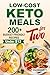 Low-Cost Keto Meals for Two: 200+ Budget-Friendly Recipes Under $12