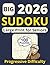 2026 Senior Sudoku: 100 Relaxing Puzzles: Extra Large Print Puzzle Book for Adults, Very Easy to Normal Difficulty, Gifts for Seniors with Poor Eyesight