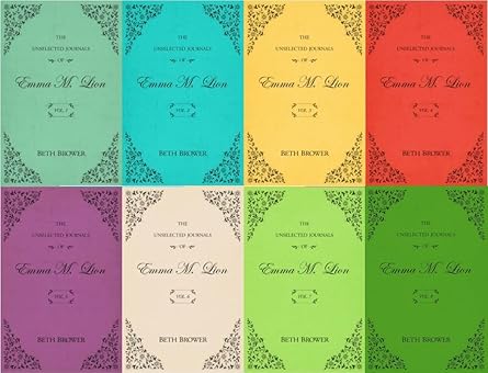 The Unselected Journals of Emma M. Lion Complete 8 Book Set Volume 1-8