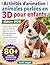 Activités d'animation animales perlées en 3D pour enfants Édition 2026: Un guide visuel amusant et simple, étape par étape, pour créer de mignons ... à offrir ou vendez des desi (French Edition)