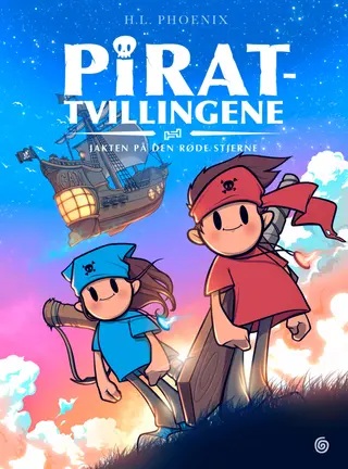 Jakten på den røde stjerne (Pirattvillingene #1)
