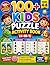 100+ Kids Puzzle Activity Book (4-in-1): Spot the Difference • Matching • Word Games • Brain Boost Activities for Kids Ages 4–8