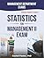 STATISTICS FOR MANAGEMENT II EXAM PREP Q&A
