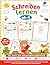 SCHREIBER VERLAG | Buchstaben lernen & Schreiben lernen ab 4 | spielerisch Zahlen und Buchstaben nachspuren: buntes Spiel & Spaß Vorschulheft inklusive Schwungübungen (German Edition)