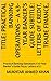Title: Practical Banking Operations – A 43-Year Banker’s Guide Subtitle: Letters of Credit, Trade Finance, : GUARANTEE (Series Name: Practical Banking ... Bank Guarantees Book 3 – SWIFT Operations)