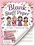 Blank Staff Paper 6 Staves per page: Princess themed music manuscript paper 110 pages