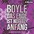 Das Ende ist nur ein Anfang