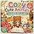 Coloring Book for Kids Ages 4-8 – Cute Kawaii Animals: Easy & Adorable Coloring Pages for Boys and Girls | Fun Creative Activity Book, Perfect Gift Idea