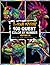 100 QUEST 1-HOUR MYSTERY MOSAIC: 100 Neon Animal Mystery Mosaics on Dark Backgrounds in 5 Unique Shapes — Glass, Circle, Triangle, Hexagon & Rectangle | Master Palette Included