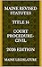 MAINE REVISED STATUTES TITLE 14 COURT PROCEDURE-CIVIL 2026 EDITION