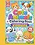 Cute Animals Coloring Book: Cute and simple animals to color (Spanish Edition)