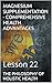 MAGNESIUM SUPPLEMENTATION - COMPREHENSIVE HEALTH ADVANTAGES: Lesson 22