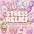 Stress Relief Coloring Book: Bold and Easy Coloring Book for Adults and Teens Featuring Cute, Simple Designs for Relaxation and Stress Relief