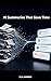 AI Summaries That Save Time: Turn Long Articles, Reports, And PDFs Into Accurate Takeaways Without Reading Every Page