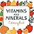 Vitamins and Minerals Coloring book (Colorful Nutrition)