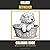 Golden Retriever Coloring Book: Bold & Easy Designs for Adults and Kids — 30 Relaxing Dog Illustrations (Paw & Ink Press Dog Breed Coloring Books)