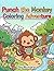 Punch the Monkey Coloring Adventure
