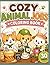 Cozy Animal Jobs Coloring Book: 30 Cute and Relaxing Animal Scenes for Stress Relief and Fun