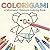 Colorigami: A Minimalist Children's Coloring Book