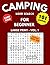 Camping Word Search: Large Print Easy Puzzles for Beginners