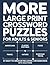 More Large Print Crossword Puzzles for Adults & Seniors: 51 Easy-to-Medium Relaxing Crosswords with Solutions: Americana, Classic Pastimes, Food, Travel, Nature & Everyday Trivia