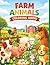 Farm Animals Coloring Book:...