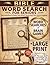 Bible Word Search for Seniors: Large Print Brain Games, Memory Activities, Logic Puzzles and Bible Verse Coloring Pages