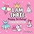 I Am Three Happy Birthday Coloring Book for Girls: Bold & easy Birthday Coloring Book for 3-Year-Old Girls | Cute Dolls Princess Dresses Cakes Candles Stars & Fun Party Designs | Perfect 3rd Birthday Gift