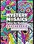 Mystery Mosaics Color by Number - Psychedelic: Premium Black Paper Edition with 8 Shapes & 40 Hidden Pictures for Teens & Adults. (color by number - premium black paper edition)