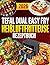 Tefal Dual Easy Fry Heißluftfritteuse Kochbuch: 300 schnelle, alltagstaugliche & leckere Rezepte für Heißluftfritteuse & Dampfgarer | Inkl. Tipps & Garzeitentabelle (German Edition)