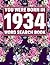 You Were Born In 1934: Crossword Puzzle Book: Large Print Word Search Puzzle Book for Adults & Seniors | Easy Brain Games, Big Font Puzzles, Relaxing ... & Cognitive Training, Perfect Gift Idea