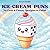 ICE-CREAM PUNS: 30 Cute & Funny Designs to Color (Italian Edition)