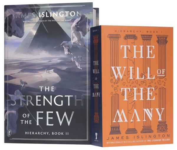Hierarchy Series by James Islington 2 Books Collection Set