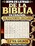 Sopa de Letras de la Biblia en Español: 100 pasatiempos cristianos fáciles de leer con temas de fe y respuestas incluidas: letra grande para adultos y ... en Español Letra Grande) (Spanish Edition)
