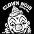 Clown Noir Coloring Book: Spooky Clown Coloring Book for Adults and Teens: Dark Circus, Creepy Cute Horror, Bold Easy Black Background Art