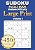 Sudoku Large Print Puzzle Book - Medium Difficulty - Solutions Included: Attention and Cognitive Stimulation