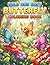 Bold and Easy Butterfly Coloring Book: Simple Designs with Thick Lines, Flowers and Nature For Kids Ages 3–8 A Cute and Easy Coloring Book for Toddlers, Preschoolers and Beginners