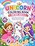 Unicorn Coloring Book for kids Ages 4-8: Cute & Magical Unicorns , Princess and Mermaid for Girls - Fun, Easy and Relaxing Coloring Pages for Creativity, Imagination & Stress Relief