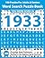Word Search Puzzle Book: Born In 1933: Large Print Word Search Puzzle Book | Easy Brain Games for Adults & Seniors, Big Font Puzzles for Relaxation, ... Boost – Perfect Gift Idea with Solutions
