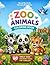 Zoo Animals Coloring Book for Toddlers: Fun and Easy Coloring Pages Featuring Lions, Elephants, Giraffes, Monkeys, and More!