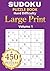 Sudoku Large Print Puzzle Book - Hard Difficulty - Solutions Included: Attention and Cognitive Stimulation.